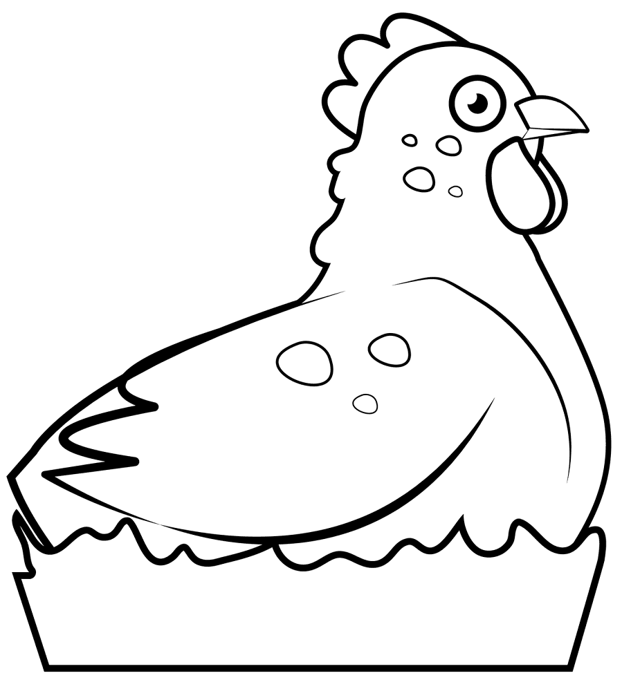 Desenho de Animais Da Fazenda para colorir e imprimir: número 37
