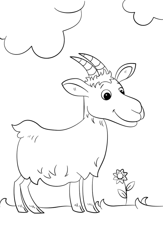 Desenho de Animais Da Fazenda para colorir e imprimir: número 38