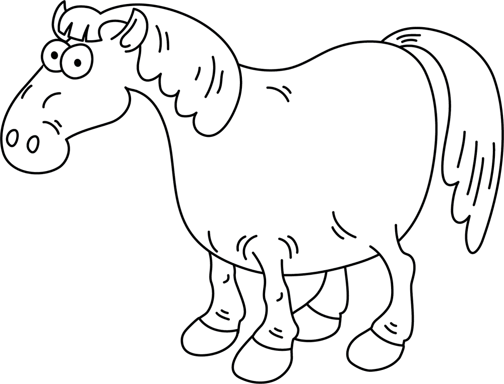 Desenho de Animais Da Fazenda para colorir e imprimir: número 46