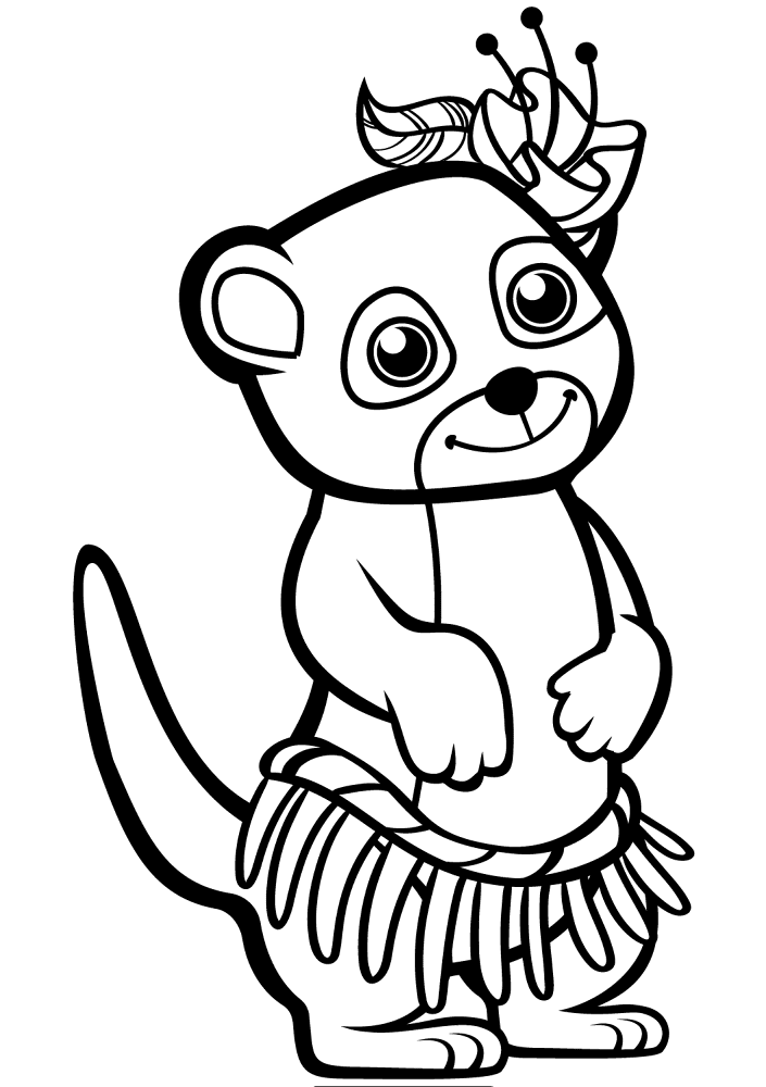 Desenho de Animais Do Deserto para colorir e imprimir: número 34