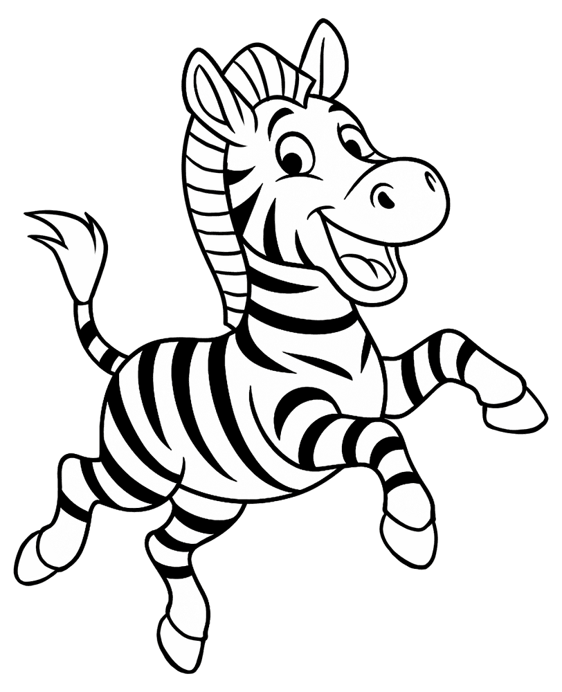 Desenho de Animais Do Safári para colorir e imprimir: número 3