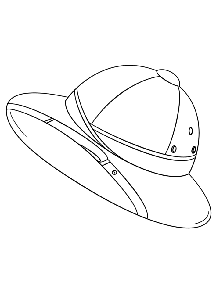 Desenho de Animais Do Safári para colorir e imprimir: número 4