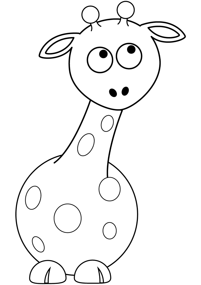 Desenho de Animais Do Safári para colorir e imprimir: número 19
