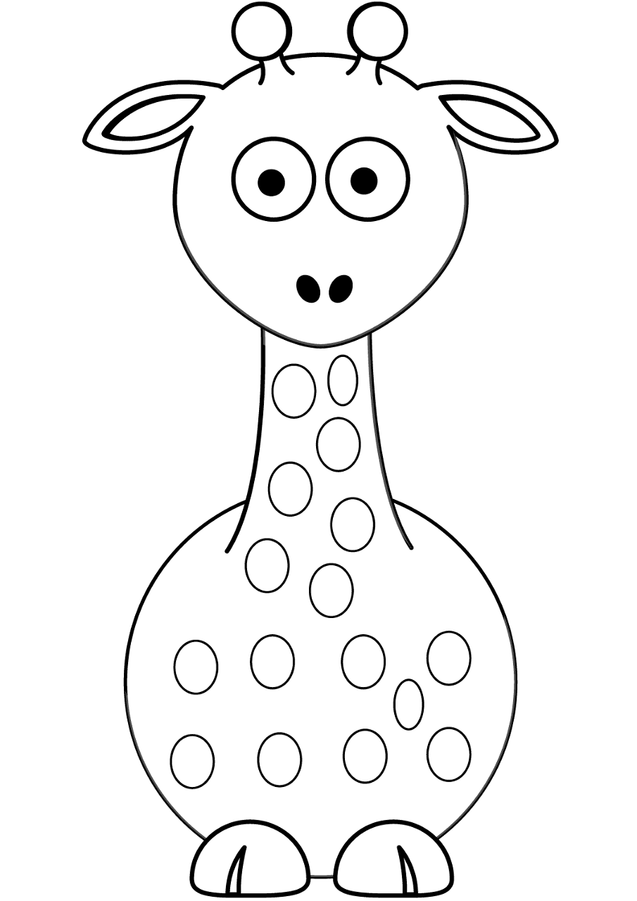 Desenho de Animais Do Safári para colorir e imprimir: número 20