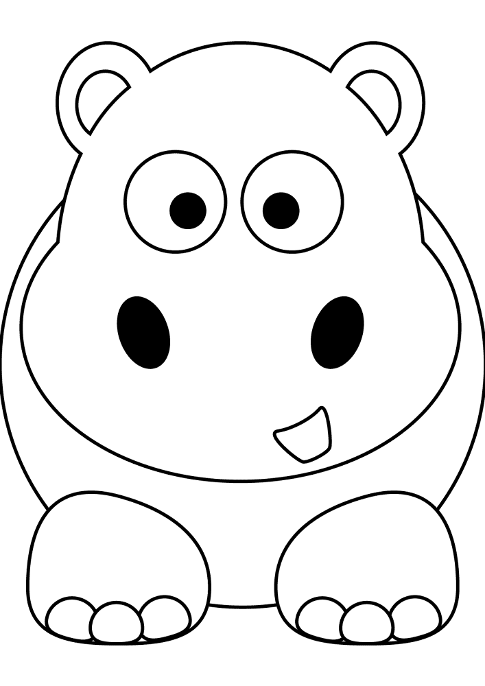 Desenho de Animais Do Safári para colorir e imprimir: número 22