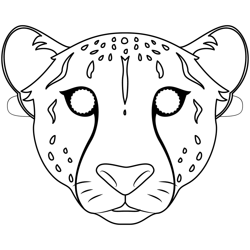Desenho de Animais Do Safári para colorir e imprimir: número 24