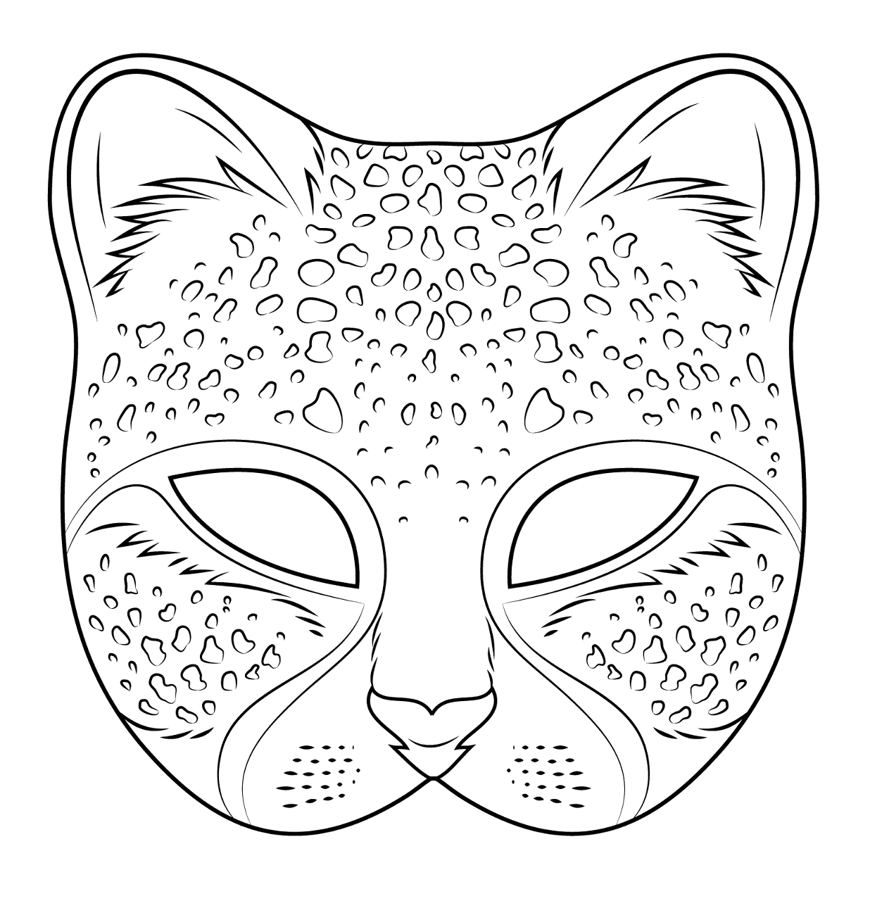 Desenho de Animais Do Safári para colorir e imprimir: número 25