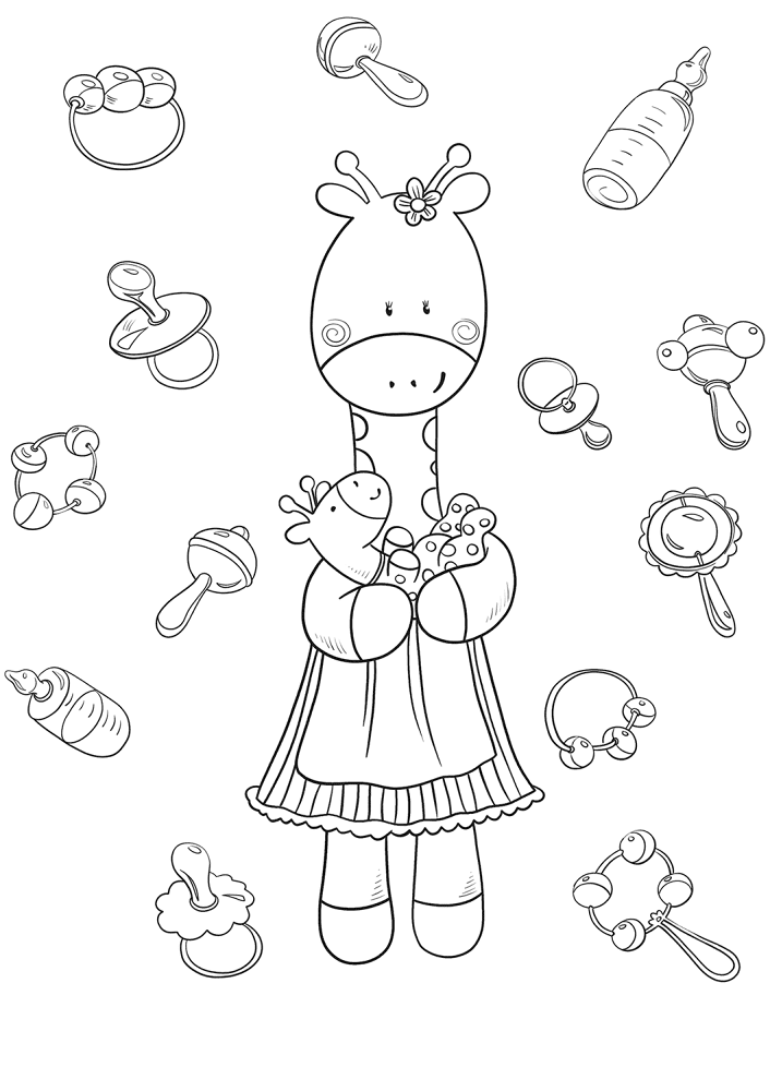 Desenho de Animais Do Safári para colorir e imprimir: número 31