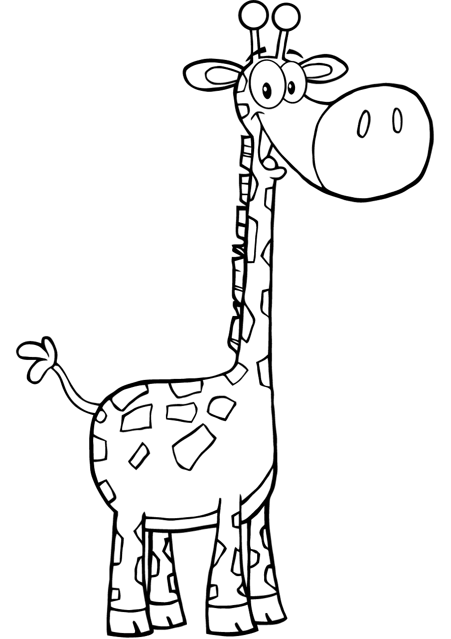 Desenho de Animais Do Safári para colorir e imprimir: número 33