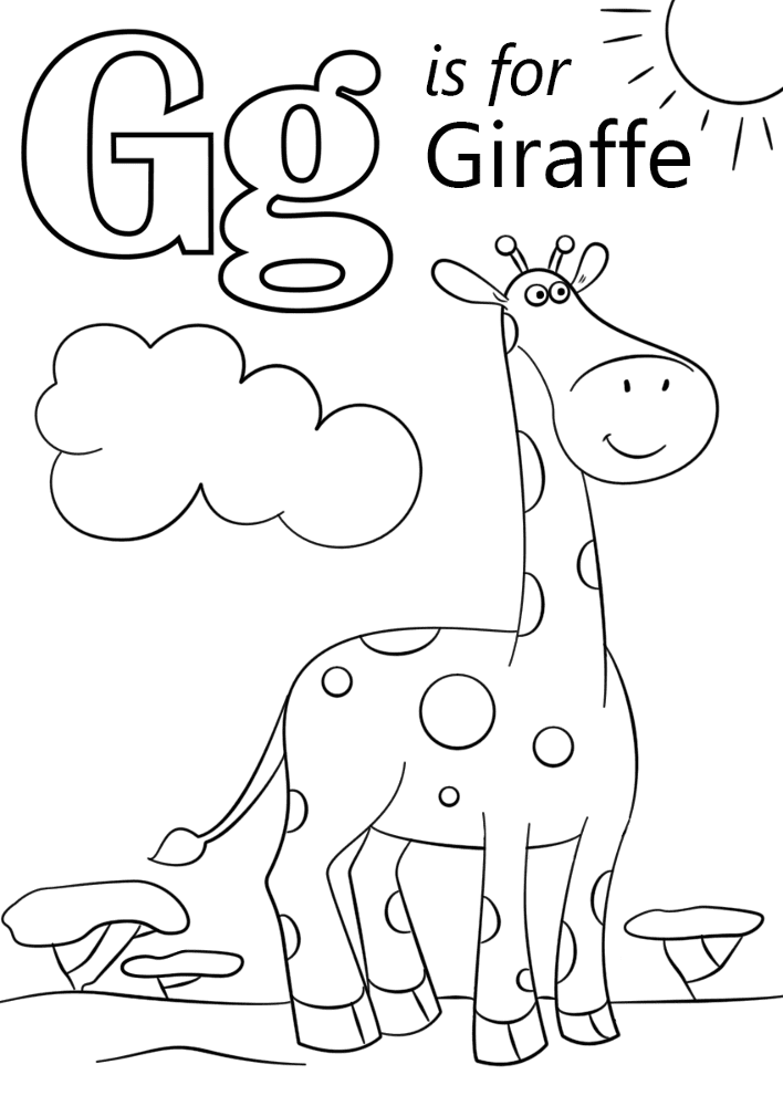 Desenho de Animais Do Safári para colorir e imprimir: número 37
