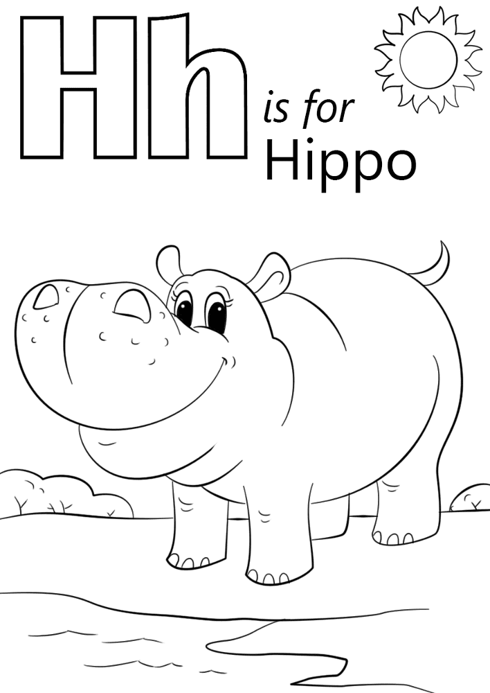 Desenho de Animais Do Safári para colorir e imprimir: número 39