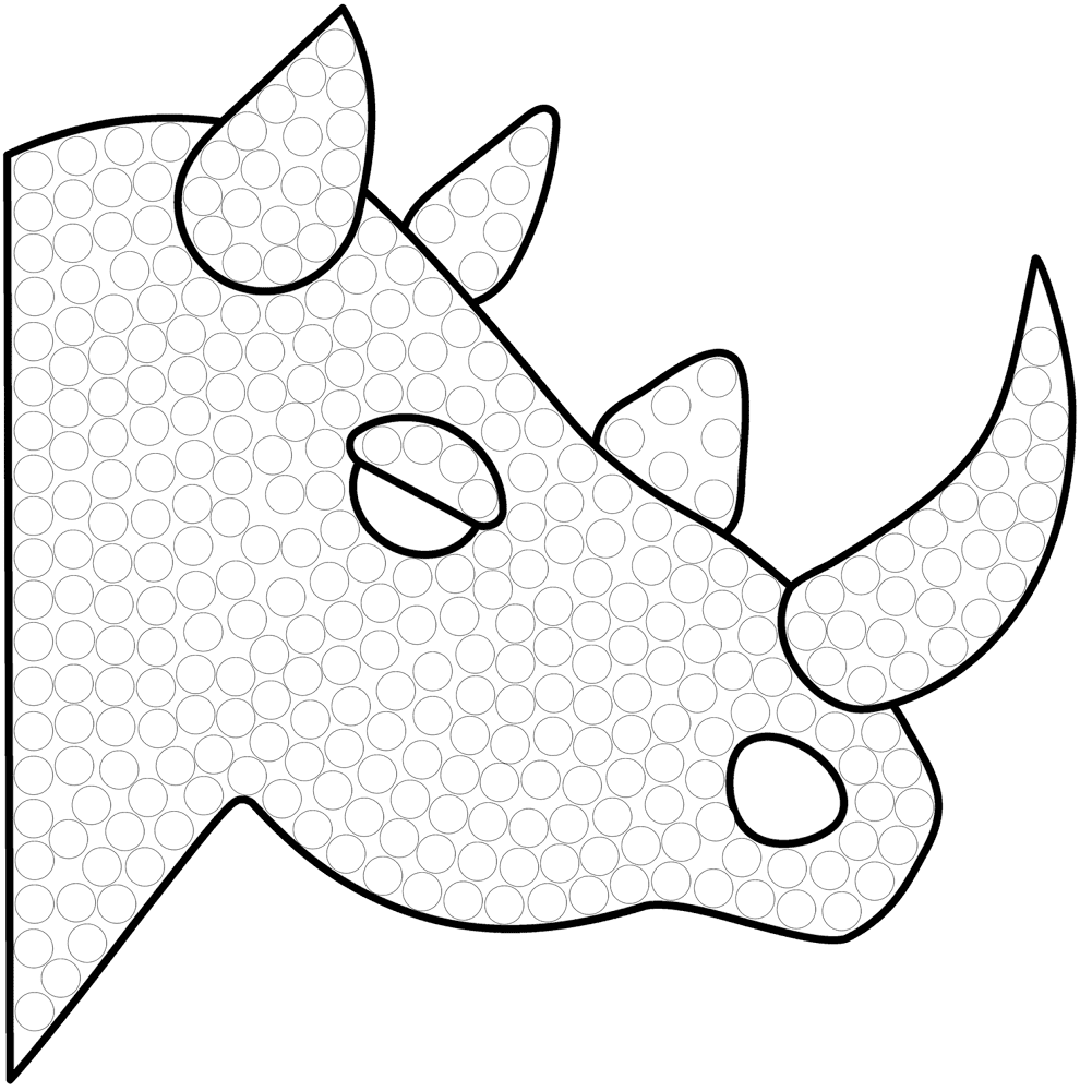 Desenho de Animais Do Safári para colorir e imprimir: número 42