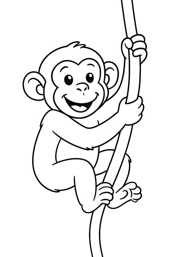 Desenho de Animais Do Zoológico para colorir e imprimir: número 2