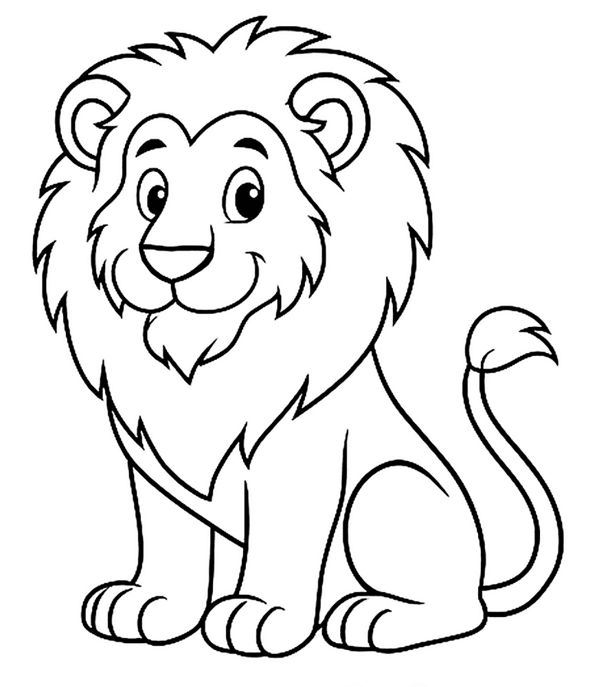 Desenho de Animais Do Zoológico para colorir e imprimir: número 12