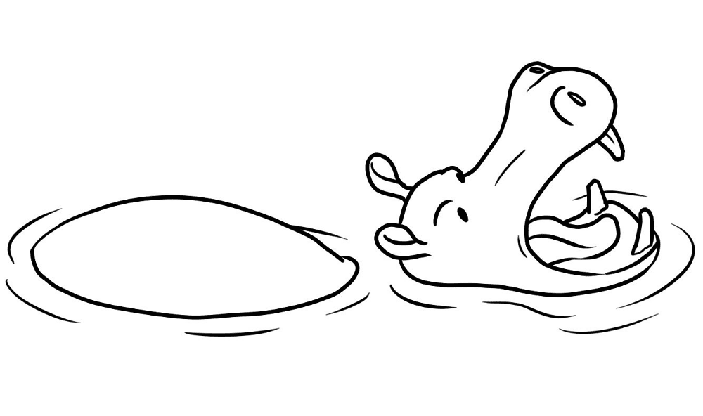 Desenho de Animais Do Zoológico para colorir e imprimir: número 14