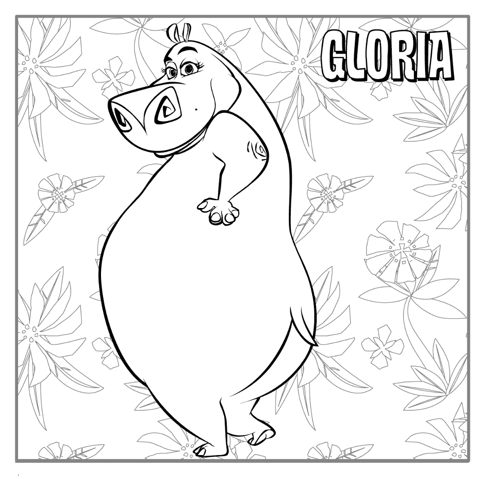 Desenho de Animais Do Zoológico para colorir e imprimir: número 22