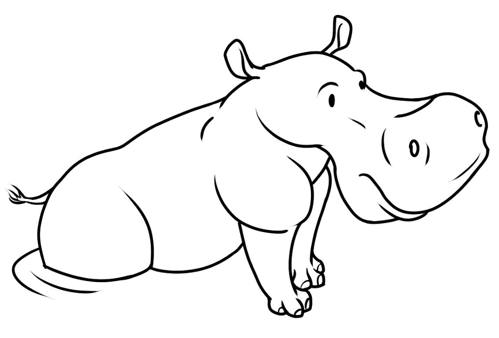 Desenho de Animais Do Zoológico para colorir e imprimir: número 28