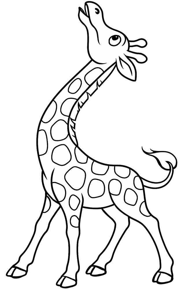 Desenho de Animais Do Zoológico para colorir e imprimir: número 42