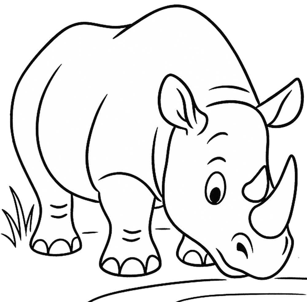 Desenho de Animais Do Zoológico para colorir e imprimir: número 46