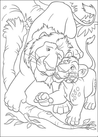 Desenho de Animais Do Zoológico para colorir
