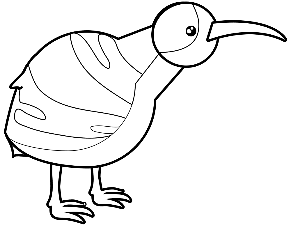 Desenho de Animais Noturnos para colorir e imprimir: número 23