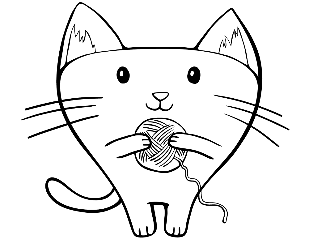 Desenho de Animal Kawaii para colorir e imprimir: número 13