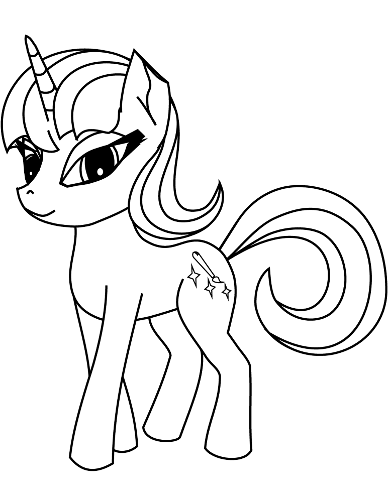 Desenho de Animal Kawaii para colorir e imprimir: número 22