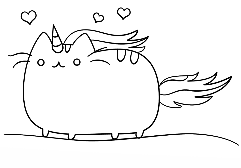 Desenho de Animal Kawaii para colorir e imprimir: número 37