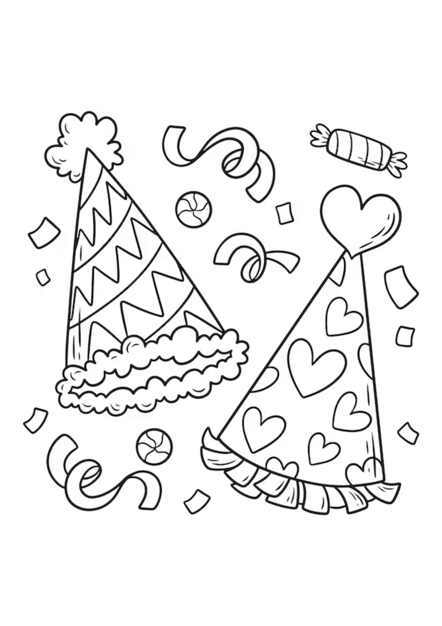Desenho de Aniversario para colorir e imprimir: número 11