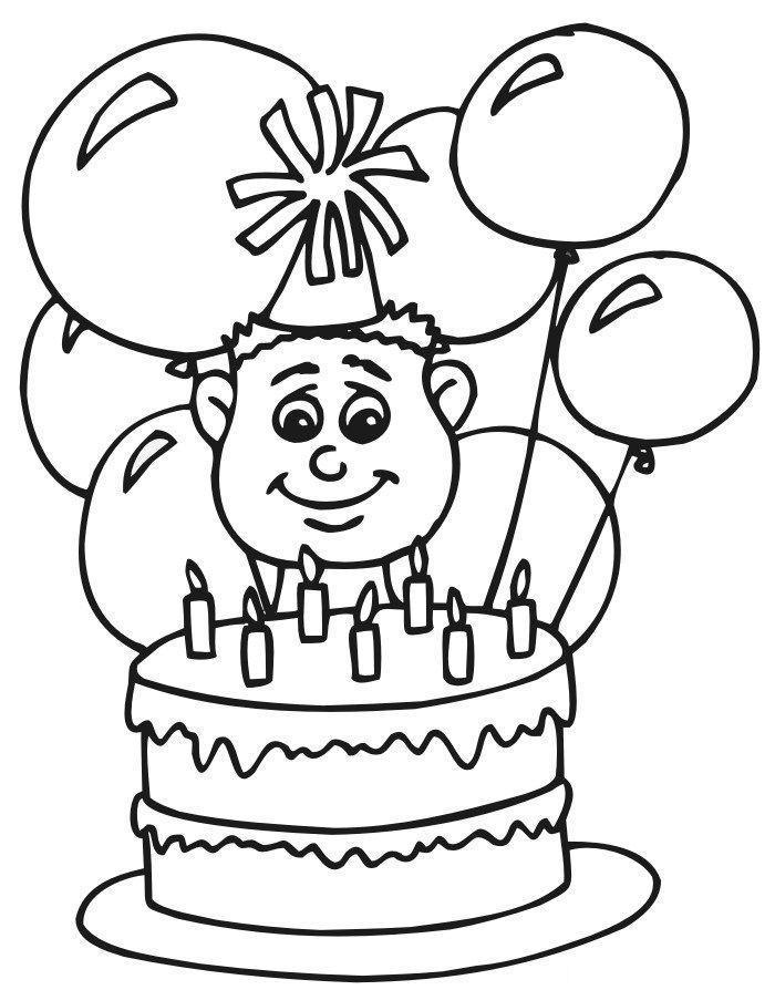 Desenho de Aniversario para colorir e imprimir: número 15