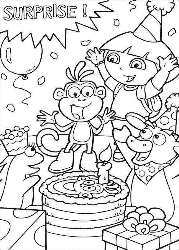 Desenho de Aniversario para colorir e imprimir: número 16