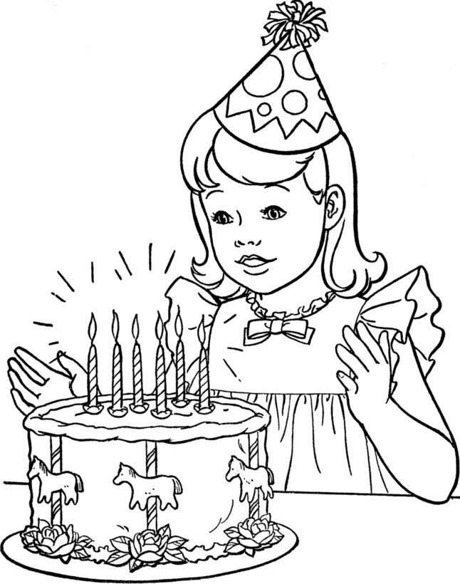 Desenho de Aniversario para colorir e imprimir: número 17