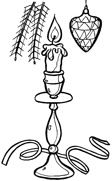Desenho de Ano Novo para colorir e imprimir: número 22