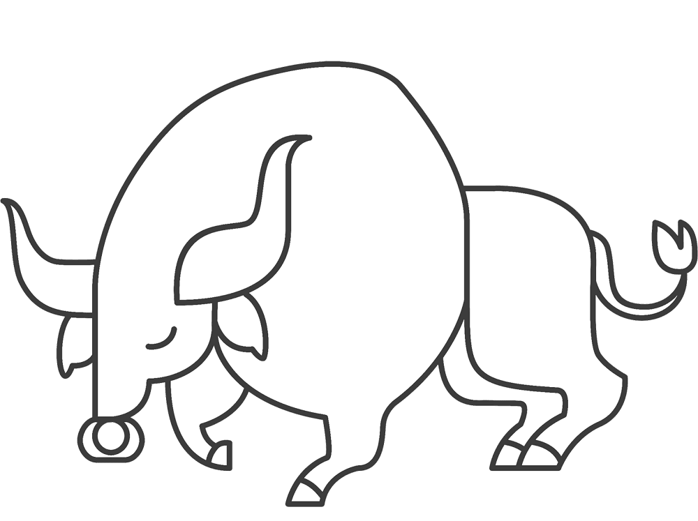 Desenho de Ano Novo para colorir e imprimir: número 40