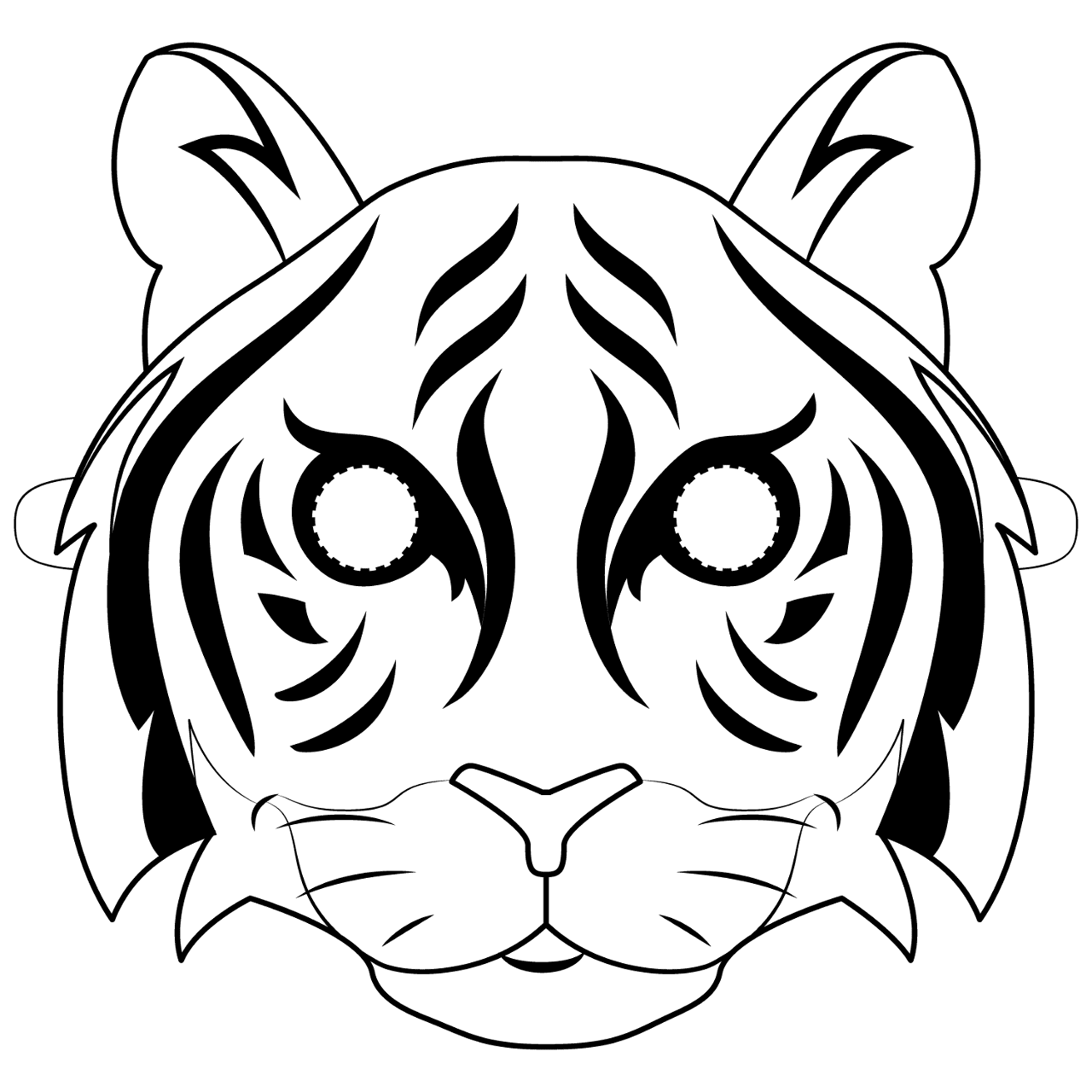 Desenho de Ano Novo para colorir