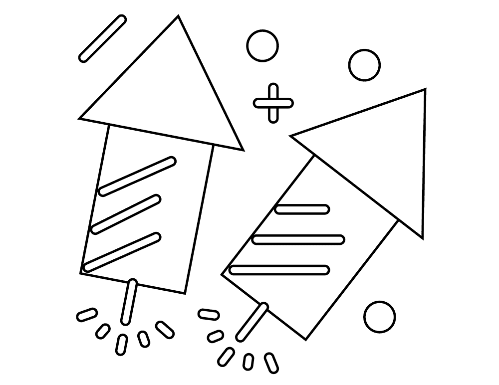 Desenho de Ano Novo Chinês para colorir e imprimir: número 11