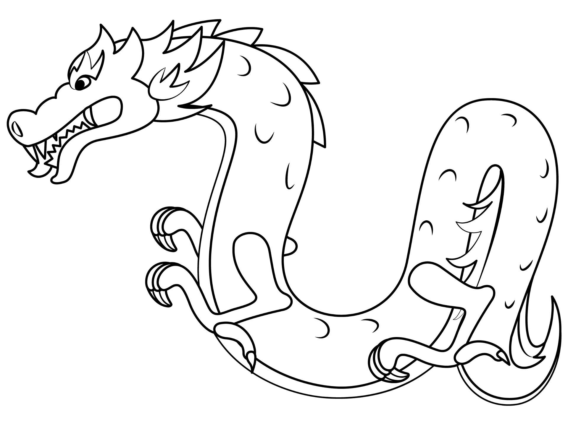 Desenho de Ano Novo Chinês para colorir e imprimir: número 23