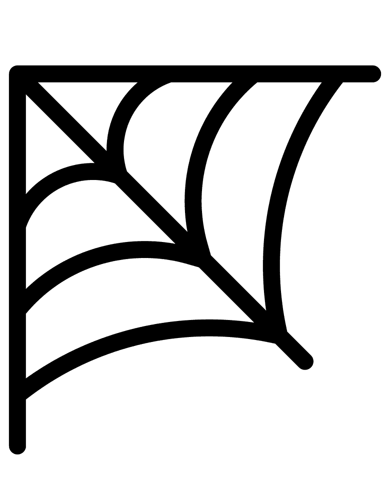Desenho de Aracnídeos para colorir e imprimir: número 3
