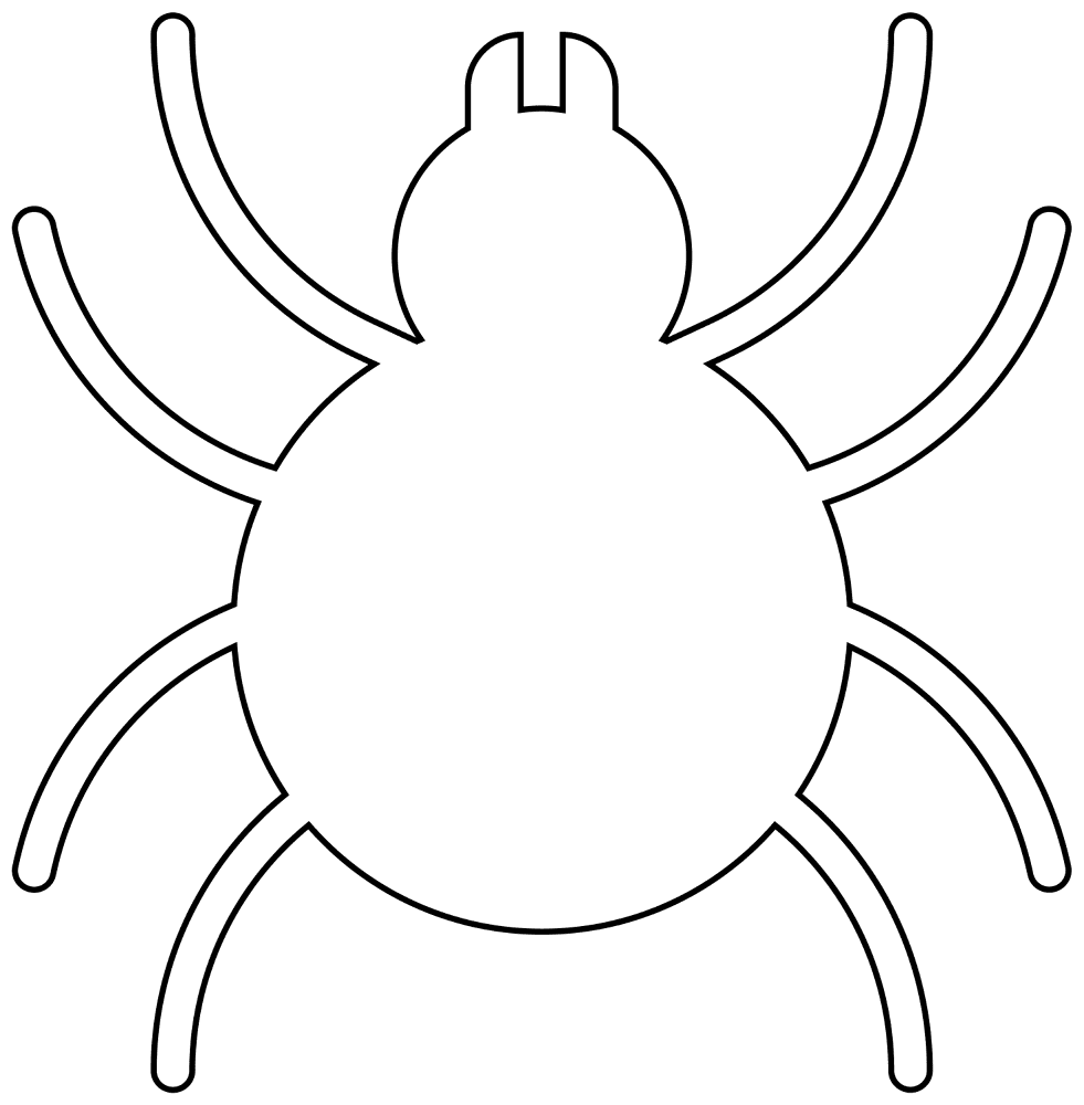 Desenho de Aracnídeos para colorir e imprimir: número 23