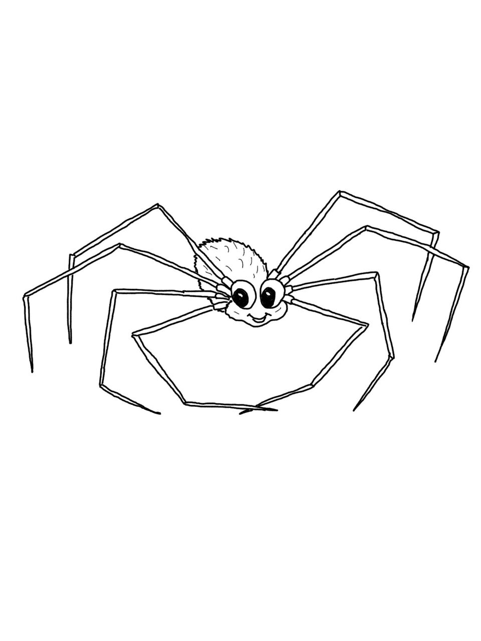 Desenho de Aracnídeos para colorir e imprimir: número 41