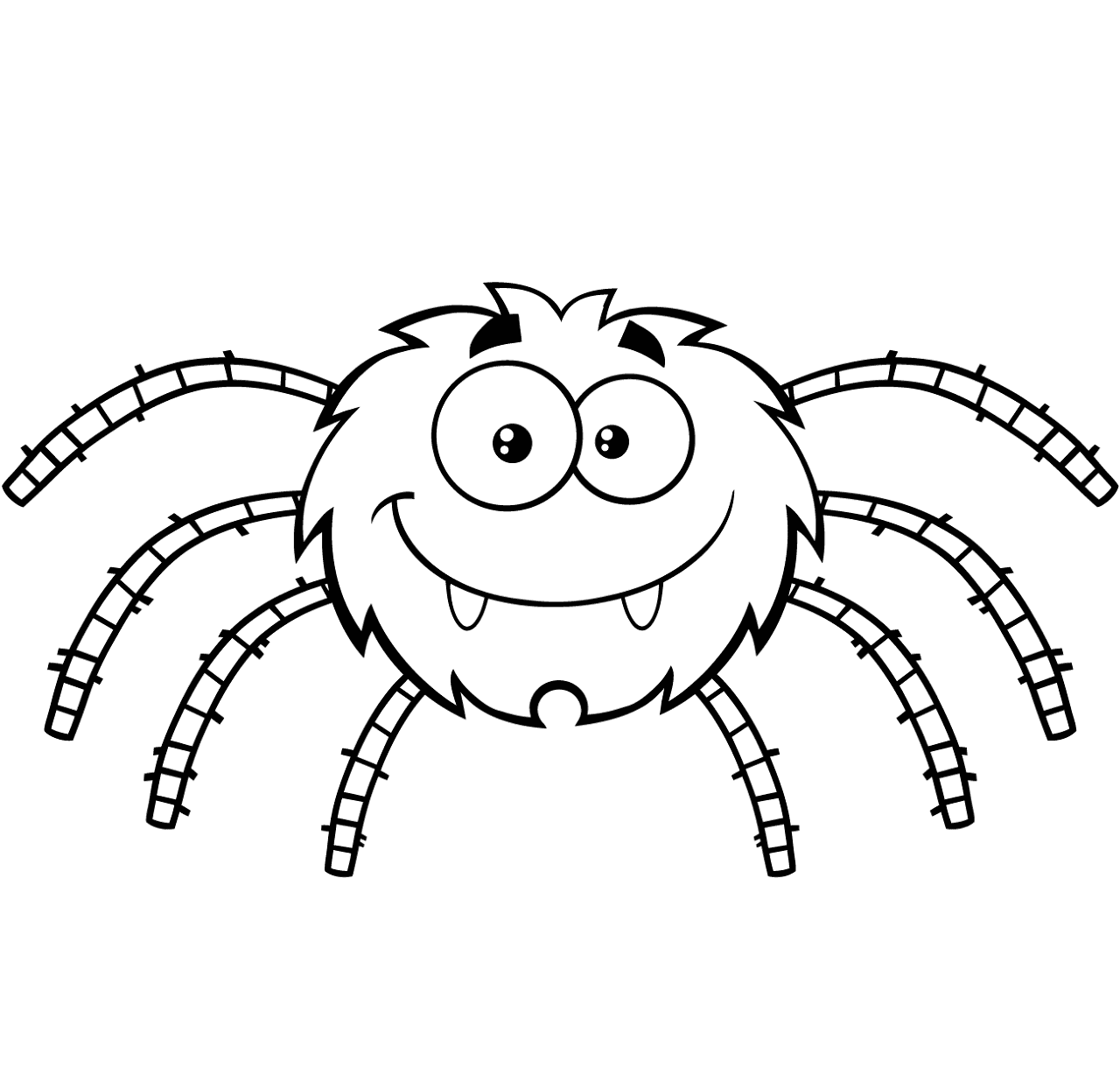 Desenho de Aracnídeos para colorir e imprimir: número 45