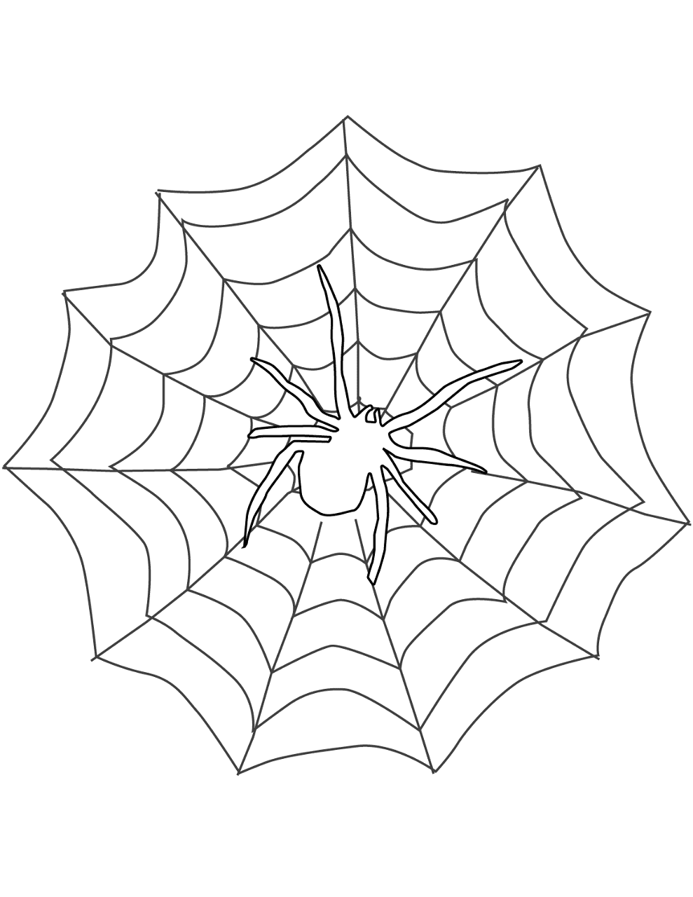 Desenho de Aracnídeos para colorir