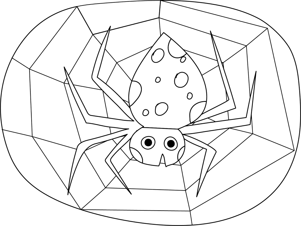Desenho de Aracnídeos para colorir