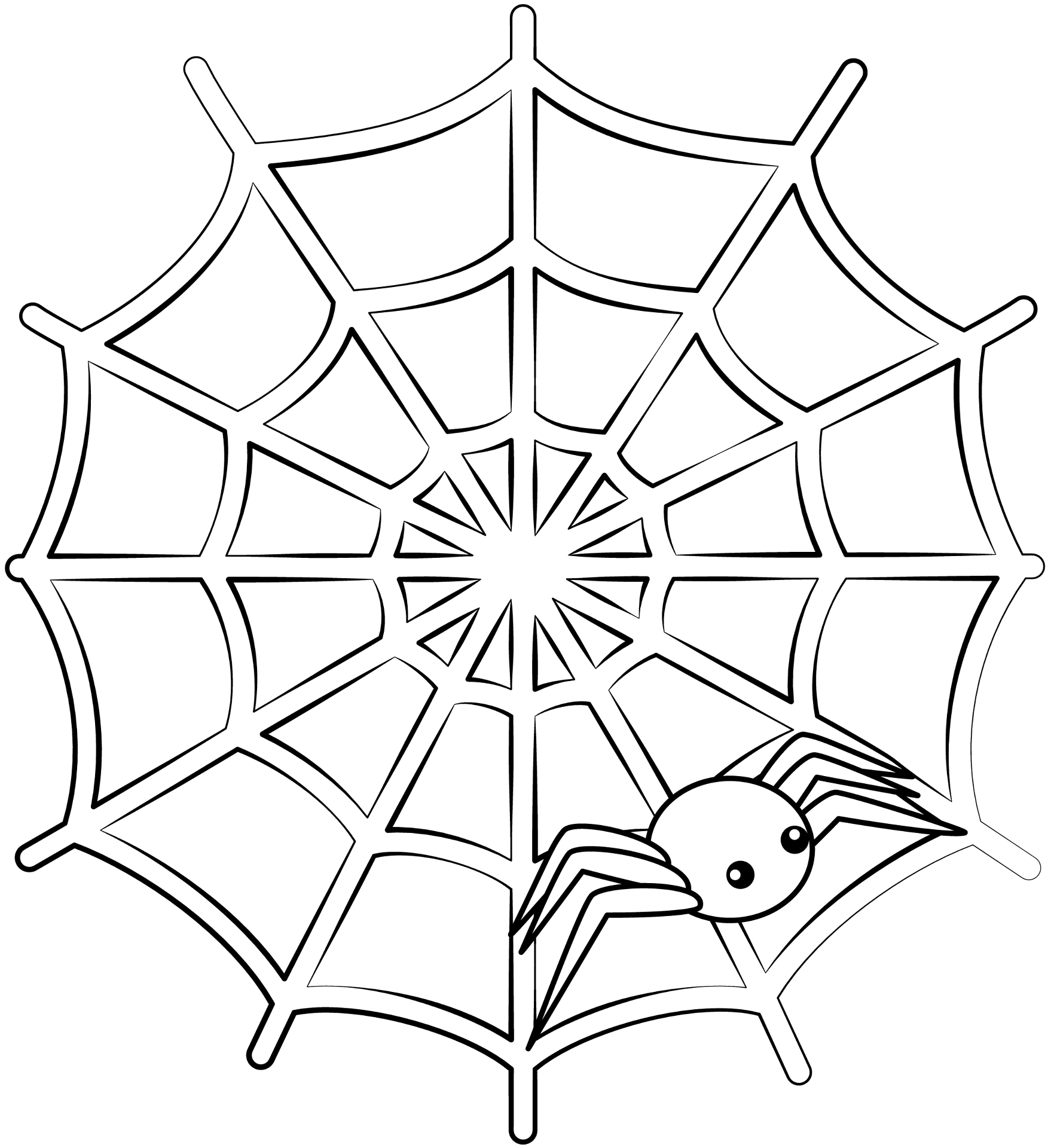 Desenho de Aracnídeos para colorir