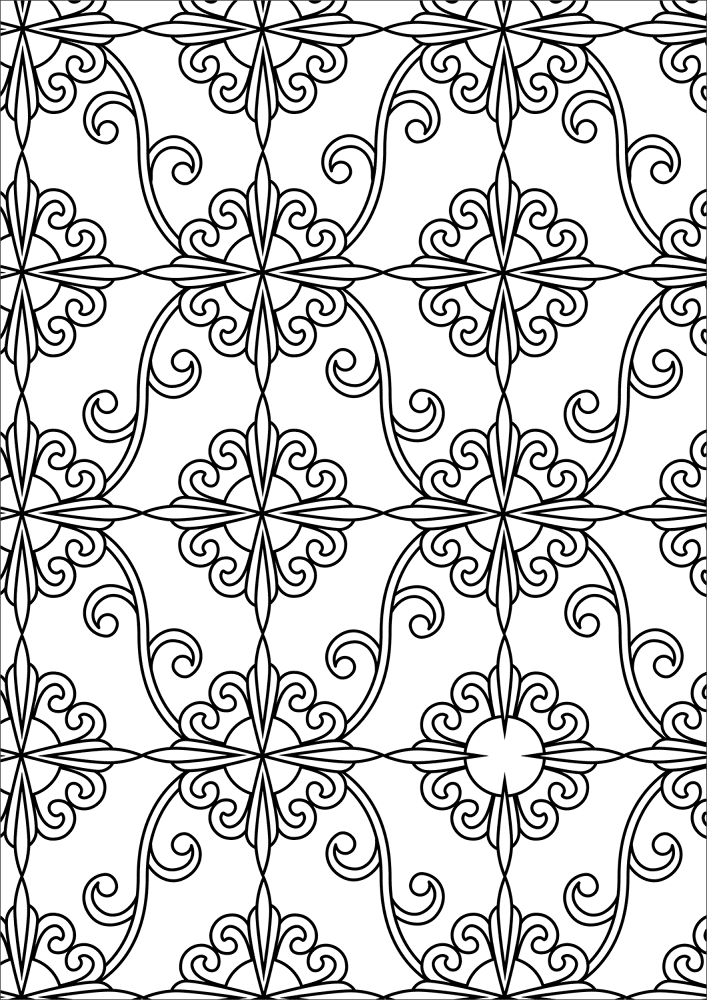 Desenho de Artes E Cultura para colorir e imprimir: número 4