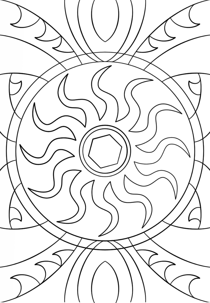 Desenho de Artes E Cultura para colorir e imprimir: número 10