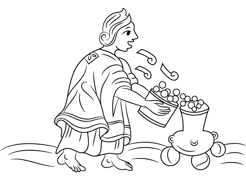 Desenho de Artes E Cultura para colorir e imprimir: número 19