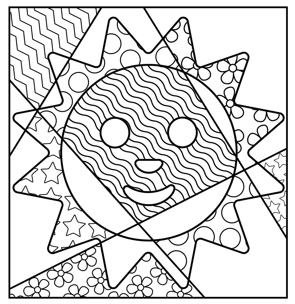Desenho de Artes E Cultura para colorir