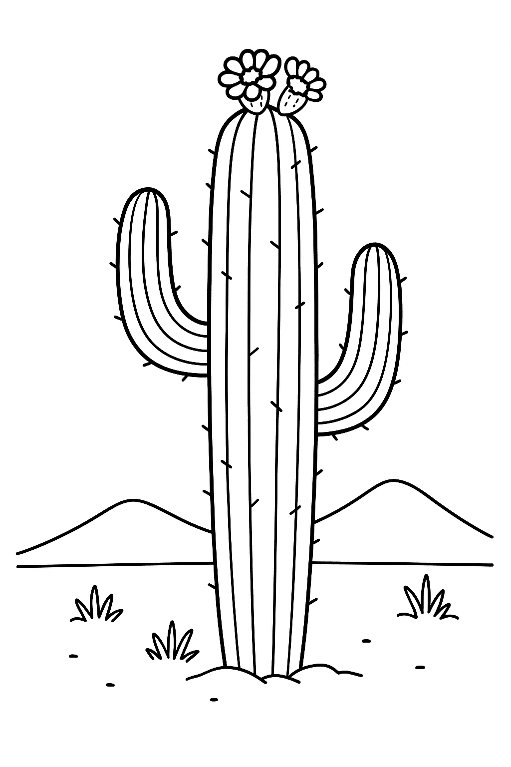 Desenho de Arvores para colorir e imprimir: número 12