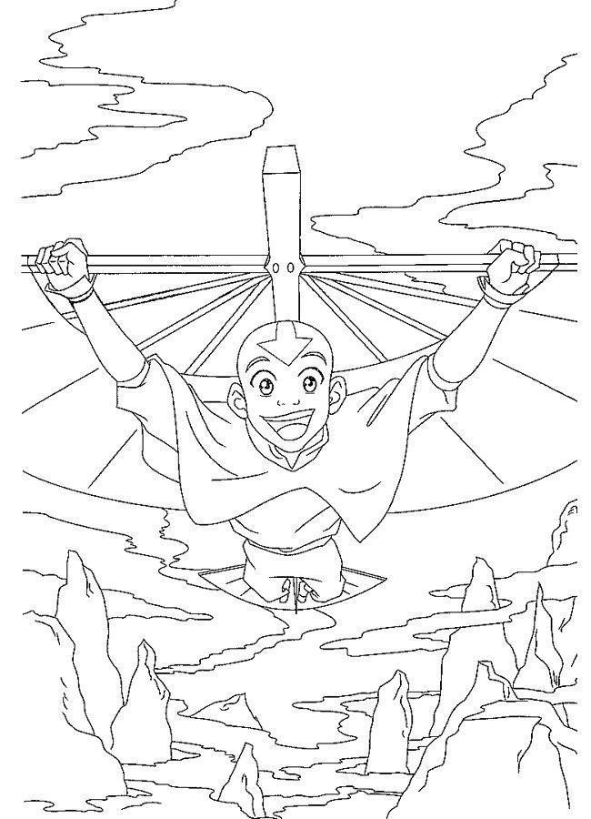 Desenho de Avatar para colorir e imprimir: número 12